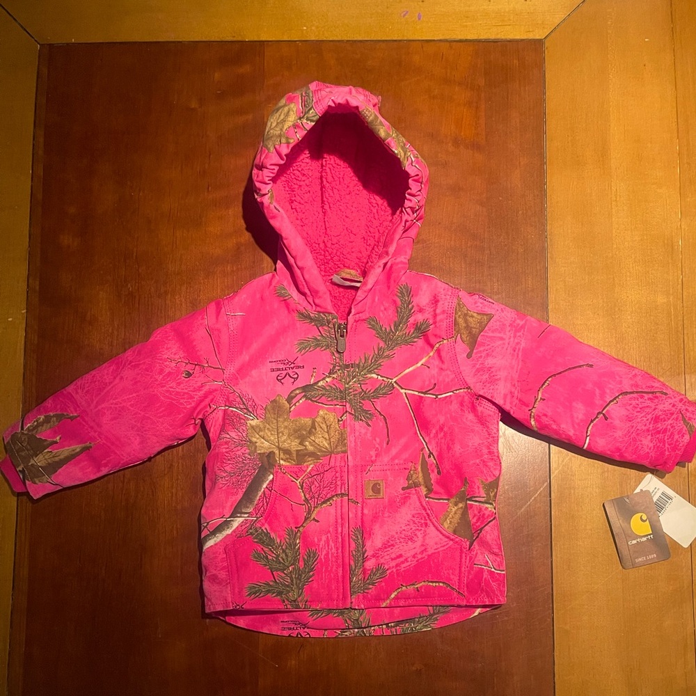 Carhartt Fleeced Lined Jacket (size 2T)